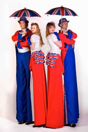 Promo Stilt Walkers  Leicestershire