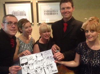 Promo Neil Thomson Caricaturist Glasgow