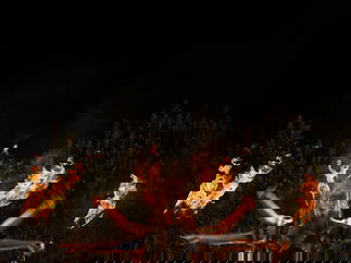 Promo Fire Performer Katriana Fire Performer. Northamptonshire