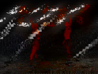 Promo Fire Performer Katriana Fire Performer. Northamptonshire