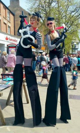 Promo Stilt Walkers  Leicestershire