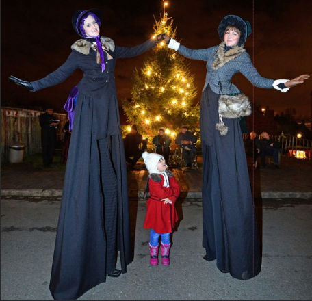 Promo Stilt Walkers  Leicestershire