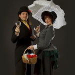 Promo Victorian Stilt Walkers  Leicestershire