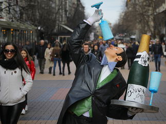 Promo Vincent And Pascal Costume Character London