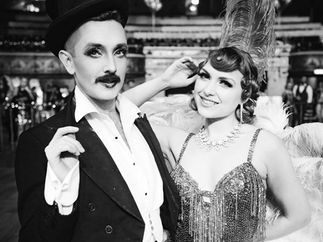 Promo Vintage Cabaret Show Circus Performer East Sussex