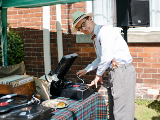 Promo The Vintage Gramophone Chap Wedding DJ Lincolnshire