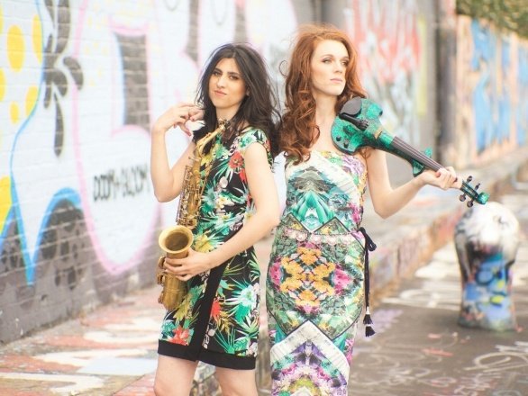 Promo Volts Duo Violin & Saxophone Duo Greater Manchester
