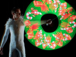 Promo Winter LED Dancers LED Acrobatic Dancers London