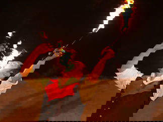 Promo Fire and Glow Performers Circus Performer Leicestershire