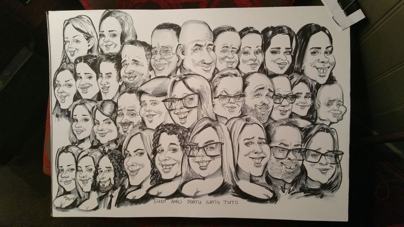 Group Caricatures