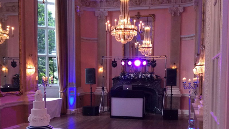 wedding dj space required