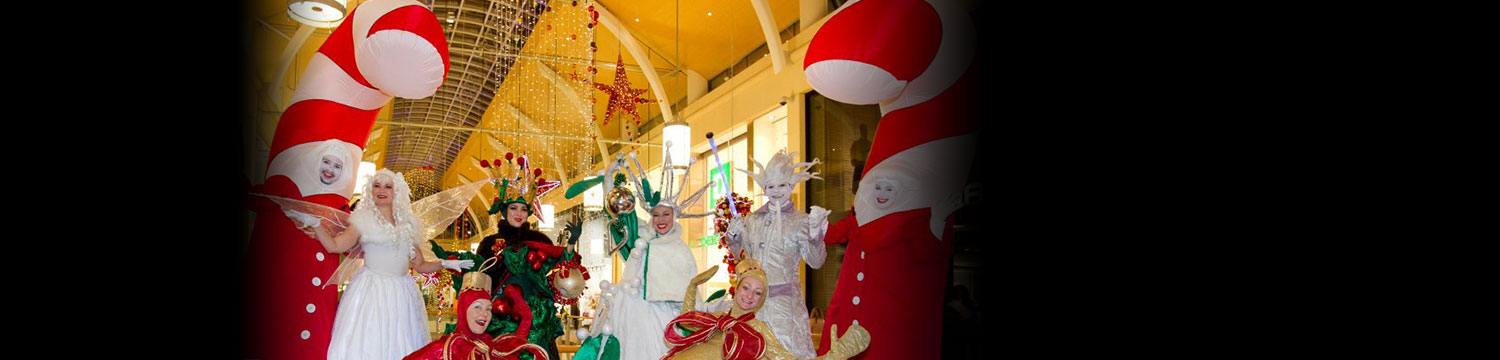 artists similar to candy cane stilt walkers