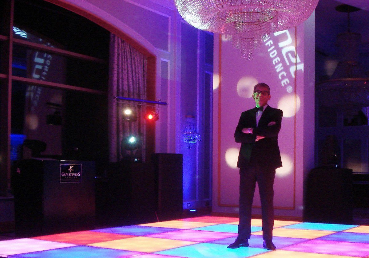 DJ Guy Stevens Spins The Tunes At The COMMS National Awards After Party With Vernon Kay