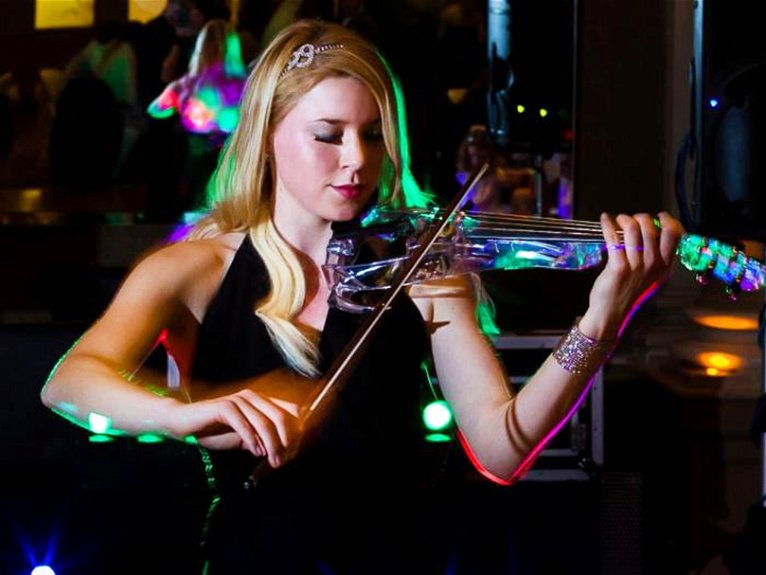 electric violinists & violin players for hire