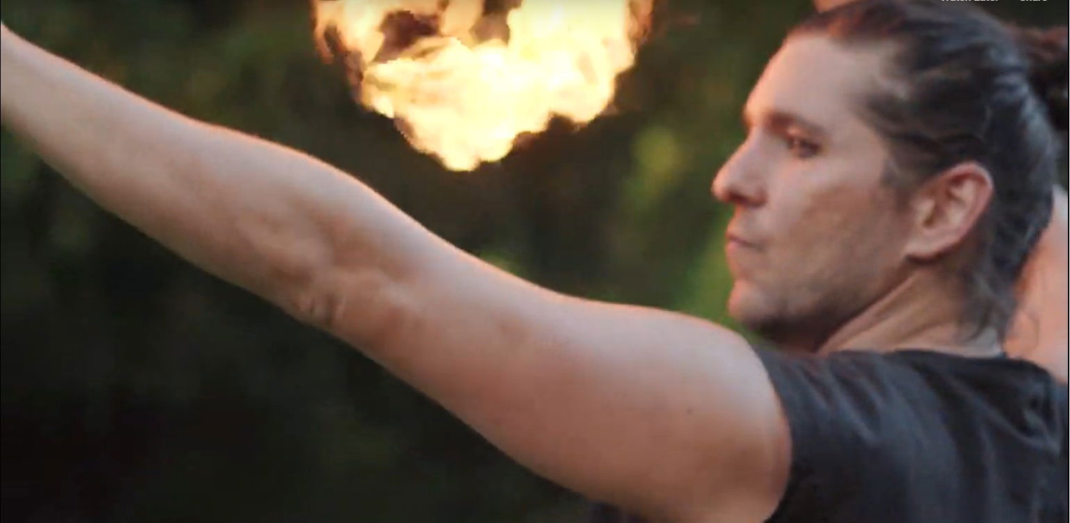 Video Fire and Glow Performers  Leicestershire