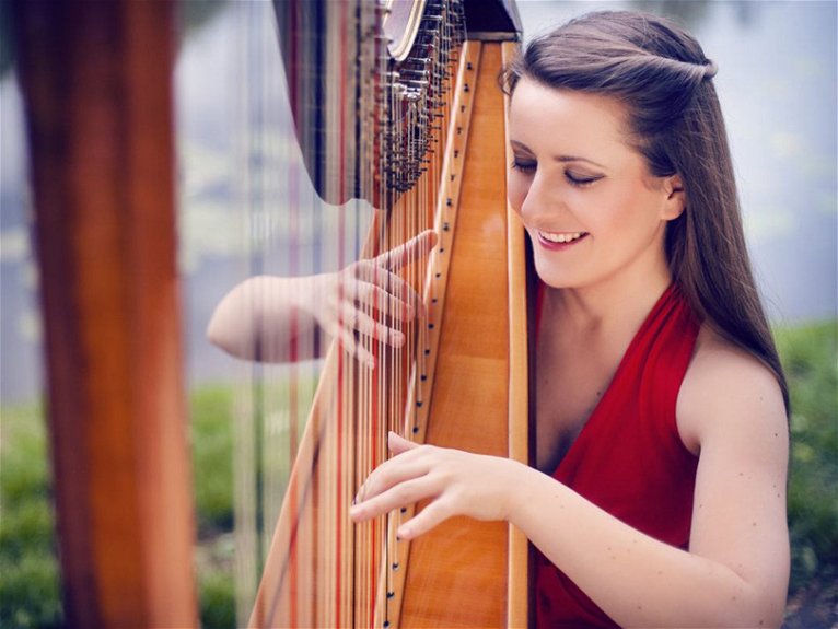 wedding harpists for hire and harp players