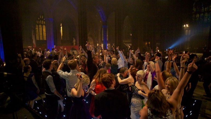 Packed dancefloor at Batman Live After Party