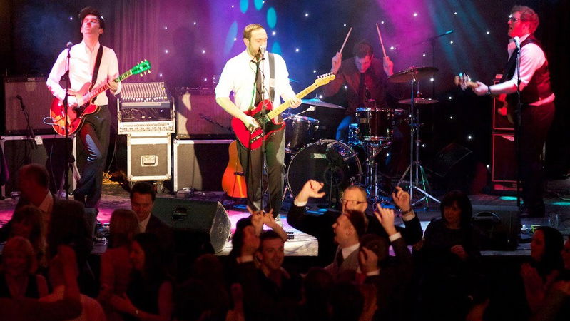 Hipster band live at the Cinnamon Club