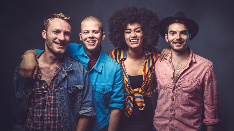 Silver Dime Band Photo Shoots