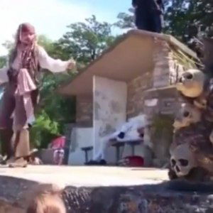 Video Captain Jack Sparrow Lookalike  West Sussex