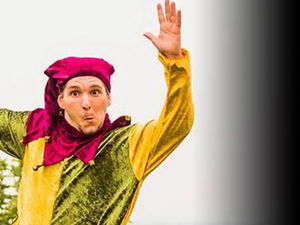 Jester Stilt Walkers Street Performer Leicestershire