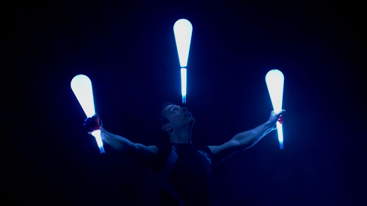 Video LED Jugglers  London