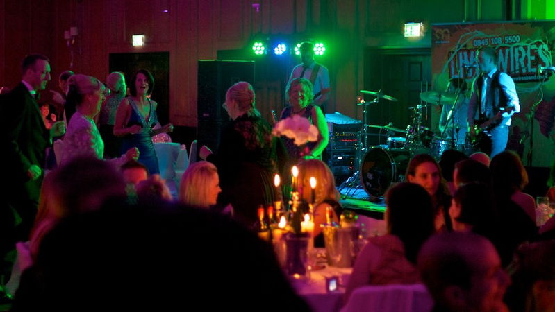 Live Wires at the Ocado Summer Ball