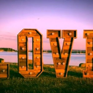 Video Lit Up Letters  Dorset
