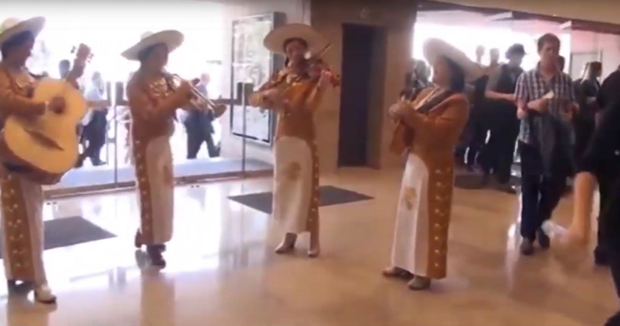 Video Mariachi Las Marietas  London