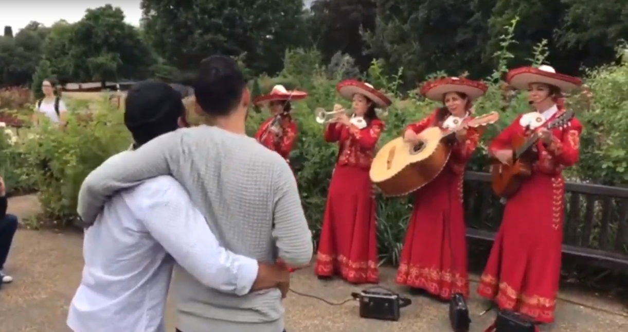 Video Mariachi Las Marietas  London