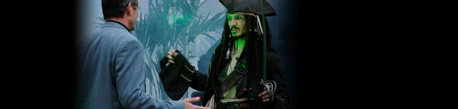 artists similar to captain jack sparrow lookalike