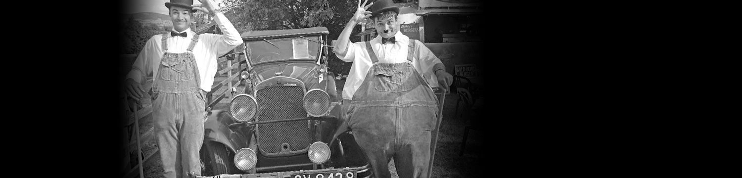 artists similar to laurel and hardy lookalike