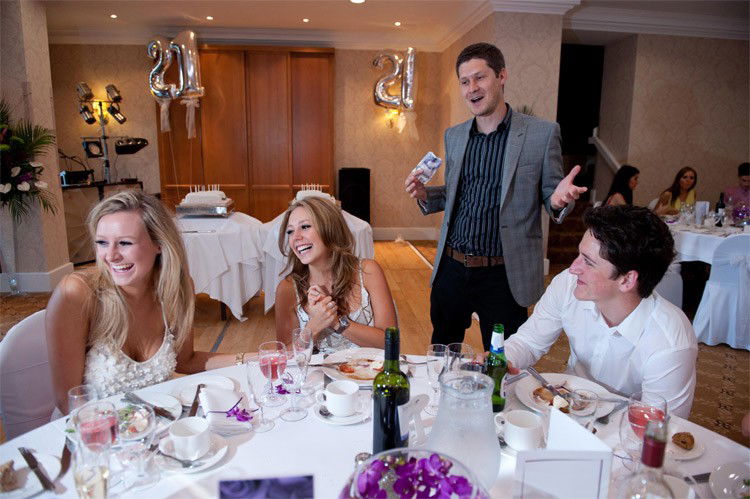 Mathew Knight birthday party magic