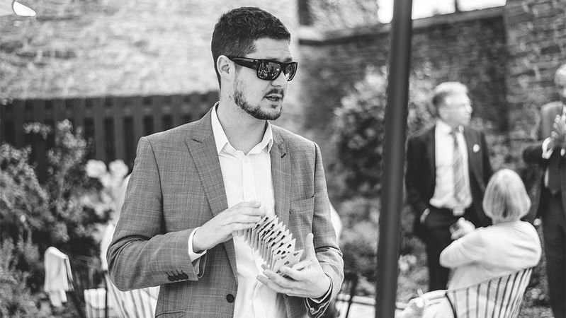 booking a magician for your wedding or event