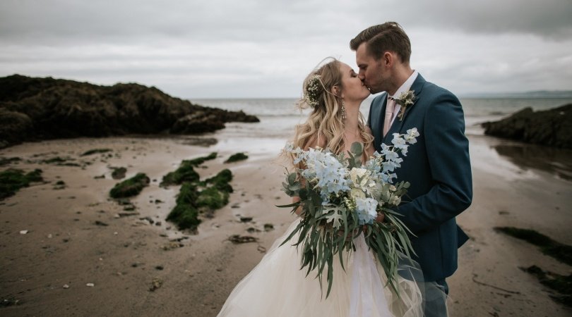 Romantic Coastal Wedding - Polhawn Fort, Cornwall