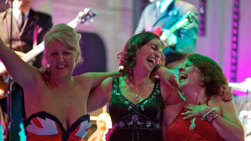 Crowd at Spalding Midsummer Ball