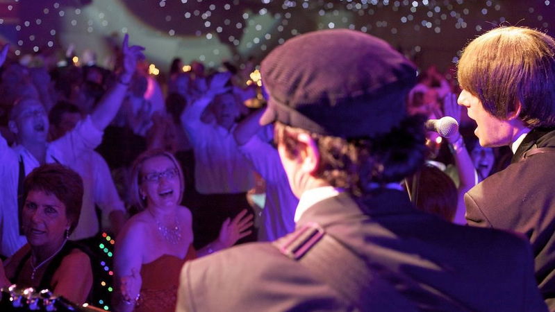 With The Beatles crowd shot at Spalding Midsummer Ball