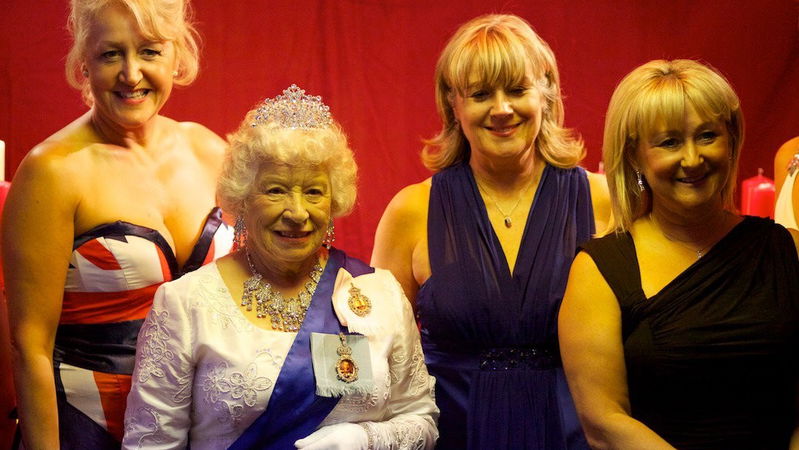 The Queen & Guests at Spalding Midsummer Ball