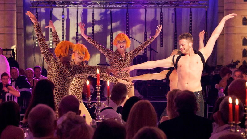 The Globe Girls at Splading Midsummer Ball