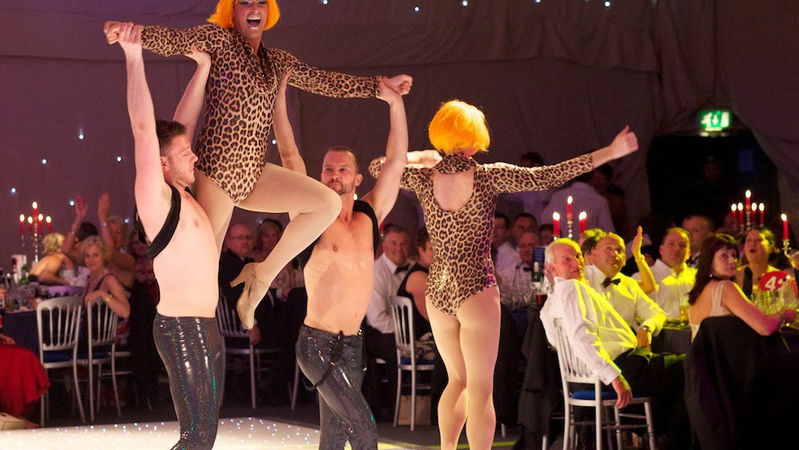 The Globe Girls at Splading Midsummer Ball