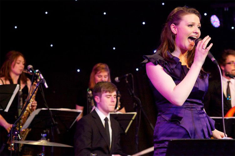 The Swing Smiths Perform For Business Software Giants 'Unit 4'