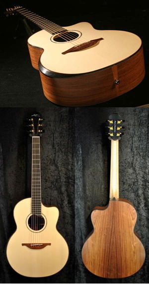 Pierre Bensusan signature model Lowden guitar